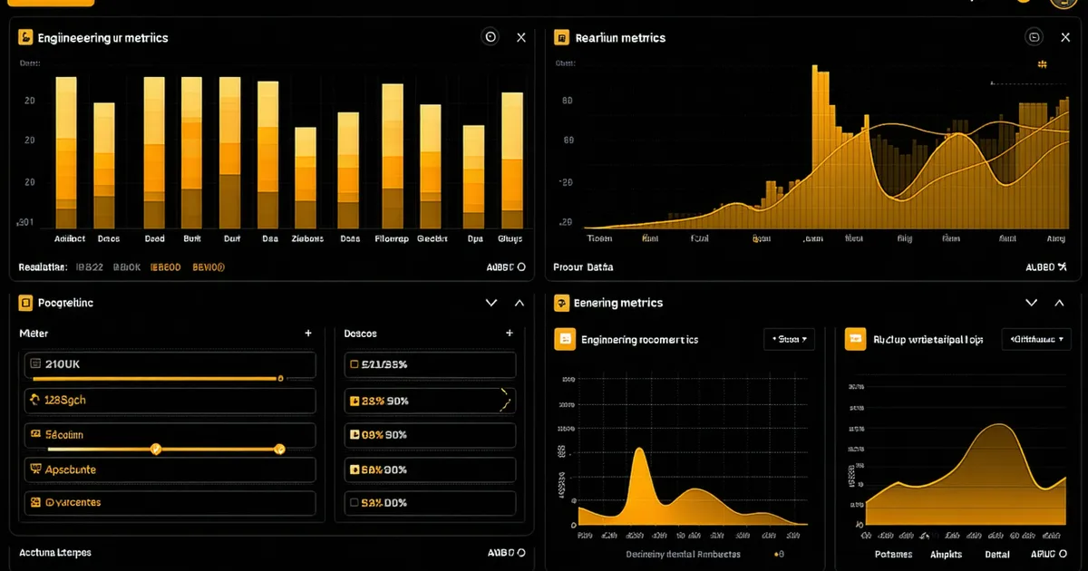 Engineering metrics dashboard