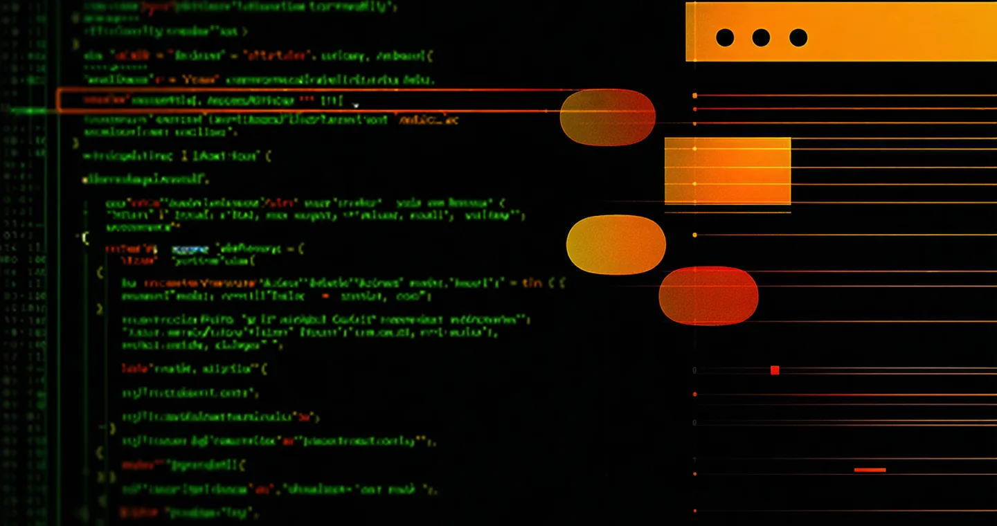 Dark code editor interface showing a pull request diff with amber-highlighted inline review annotations from Replixa